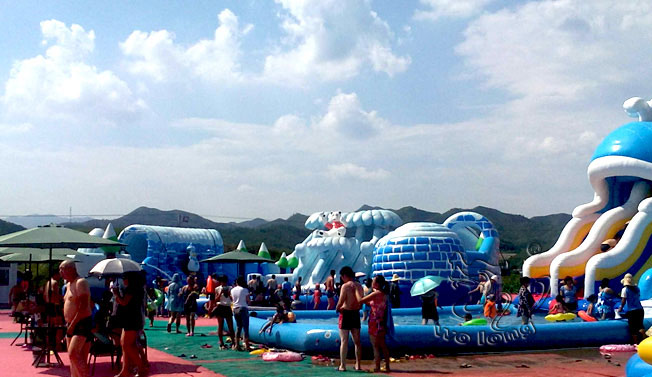 方形充氣游泳池 方形充氣游泳池